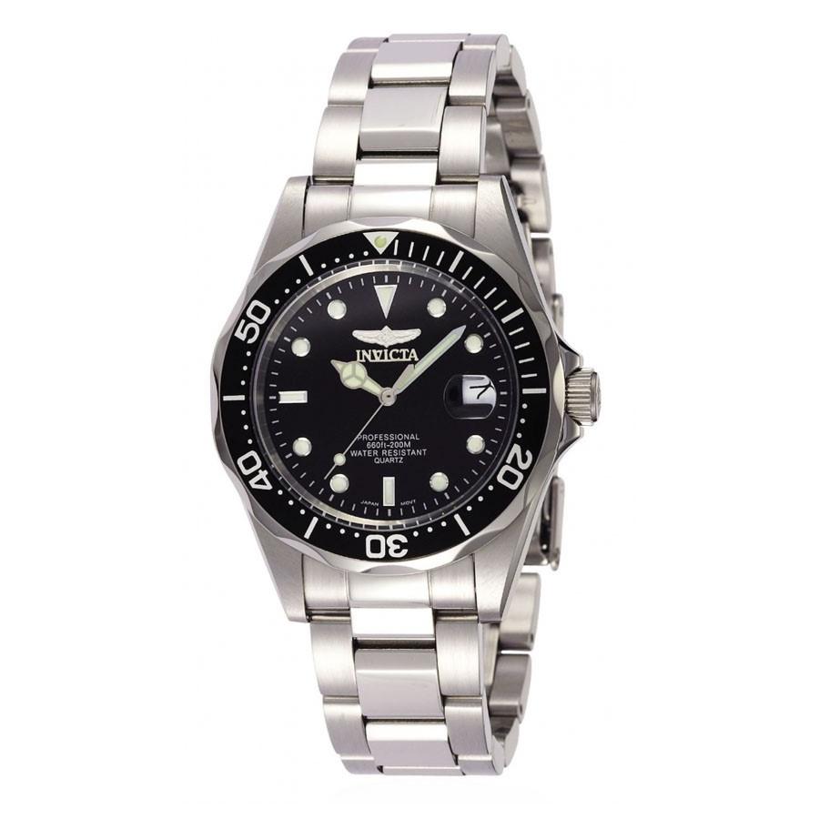 Invicta Men's Watch Pro Diver Quartz Dive Blue Dial Silver Tone Bracelet  9204OB