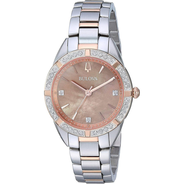 Bulova Women's 98R264 Sutton Two-Tone Stainless Steel Watch - Bezali