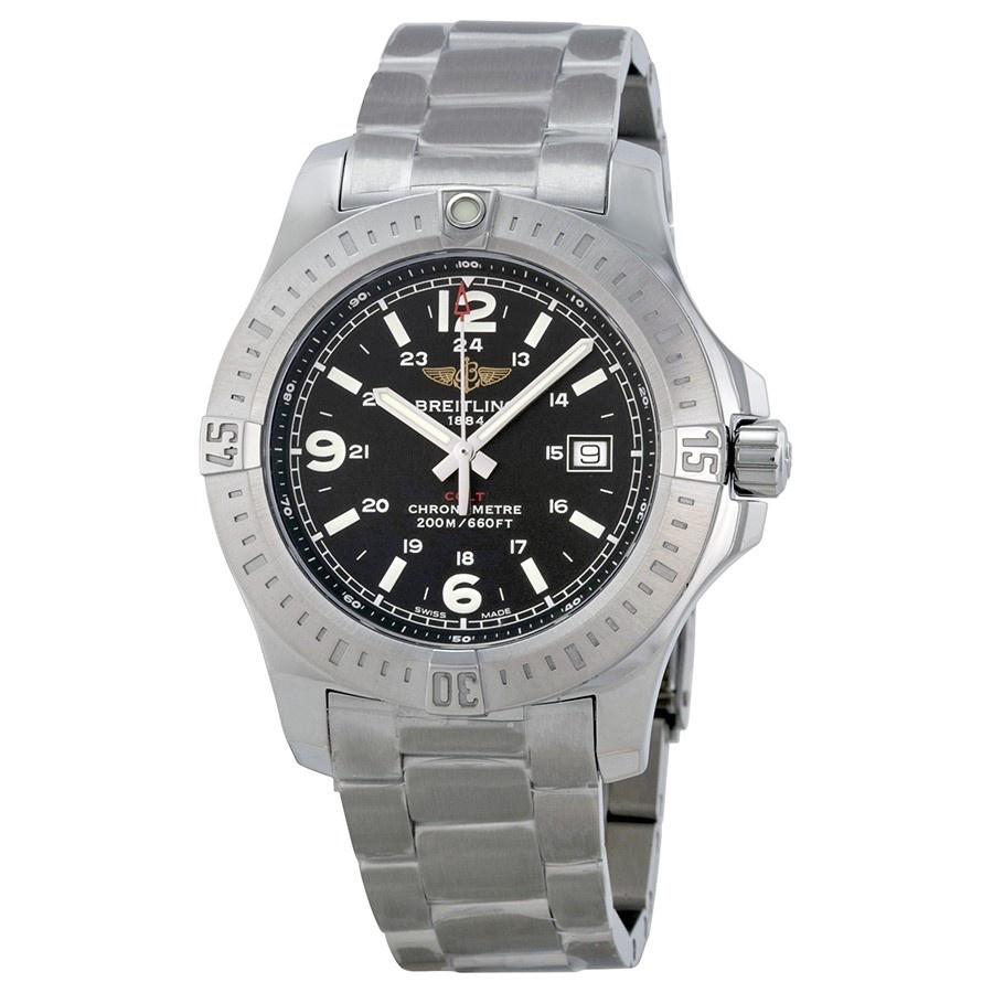Breitling Men's A7438811-BD45-173A Colt Automatic Stainless Steel Watc ...