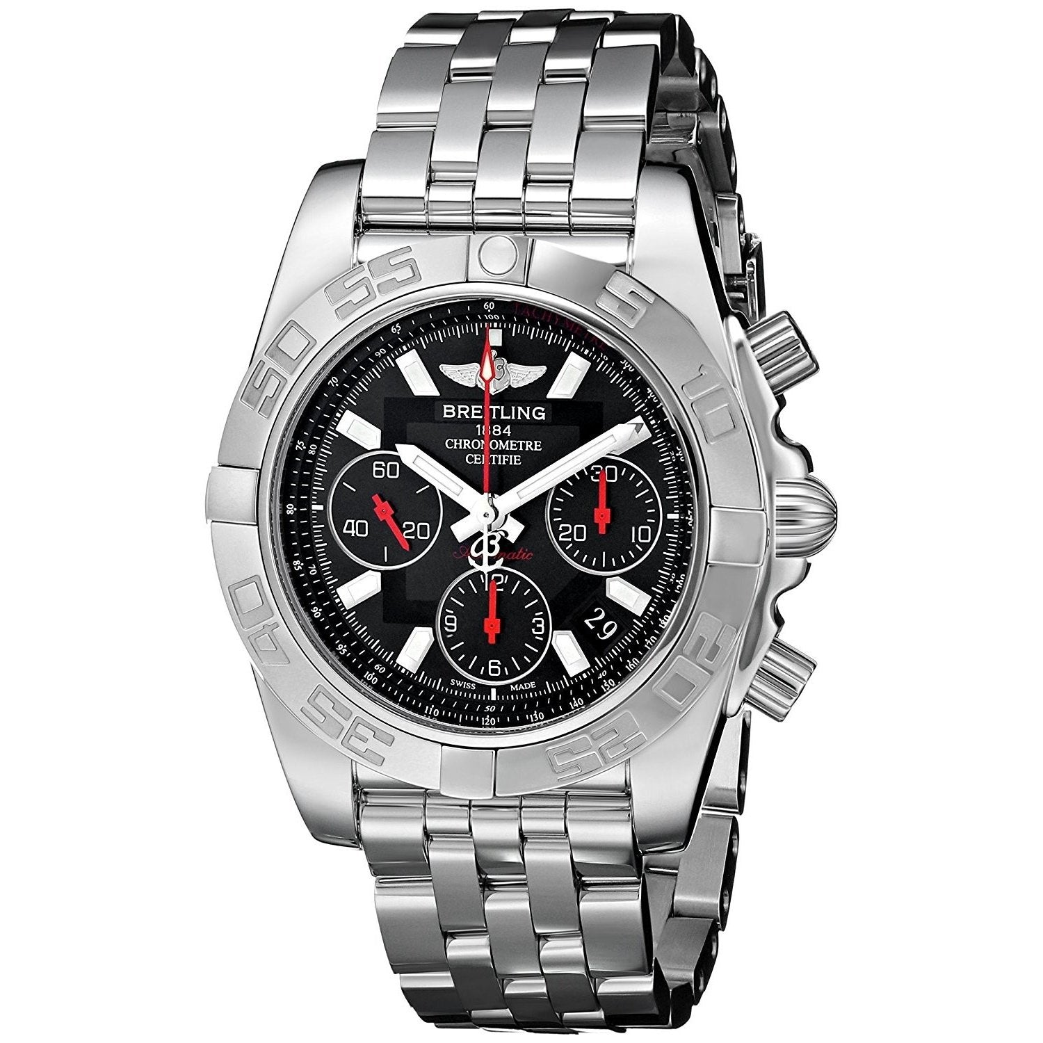  Breitling Transocean Chronograph Edition AB015412/G784-154A :  Breitling: Clothing, Shoes & Jewelry