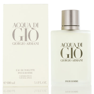 Acqua Di Gio Men Giorgio Armani Edt Spray  Oz (100 Ml) For Men 2058 -  Bezali