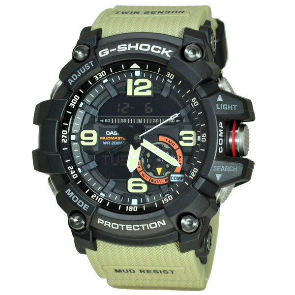 Casio Men's GG1000-1A5D G-Shock Green Cloth Watch - Bezali