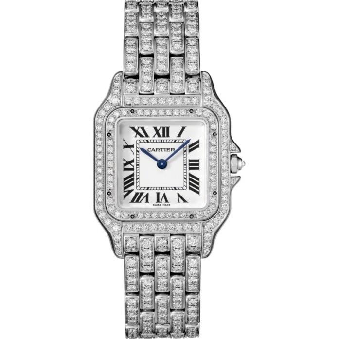 cartier ladies diamond watch