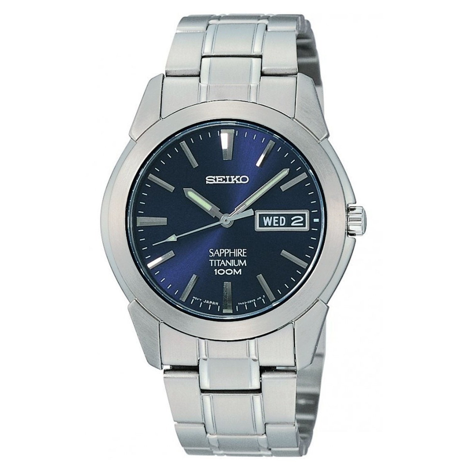Seiko Men's SGG729 Sapphire Titanium Watch - Bezali