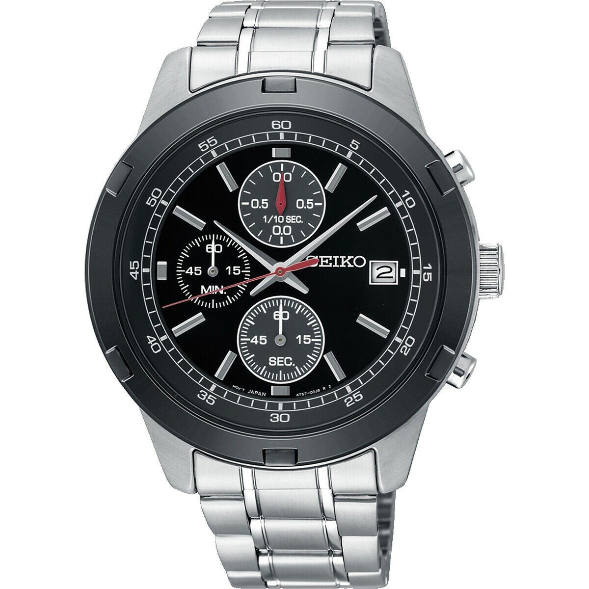 Seiko Men's SKS619 Prime Chronograph Stainless Steel Watch - Bezali
