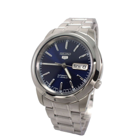 Seiko Men's SKA721 Kinetic Stainless Steel Watch - Bezali