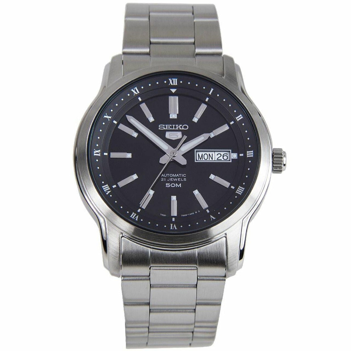 Seiko Men's SNKP11 Series 5 Stainless Steel Watch - Bezali