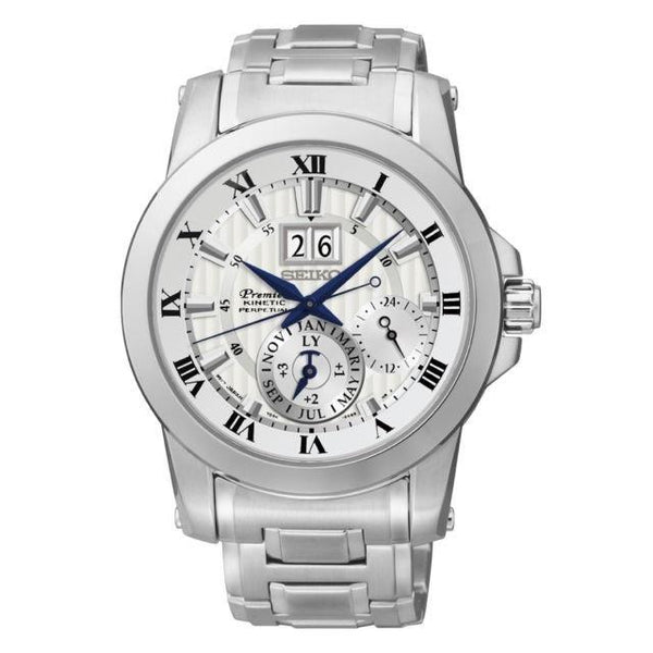 Seiko Men's SNP091 Premier Stainless Steel Watch - Bezali