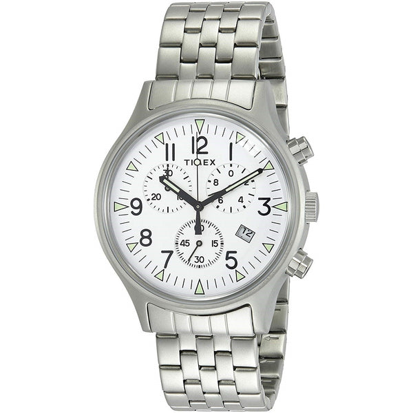 Timex Men's TW2R68900 MK1 Chronograph Stainless Steel Watch - Bezali