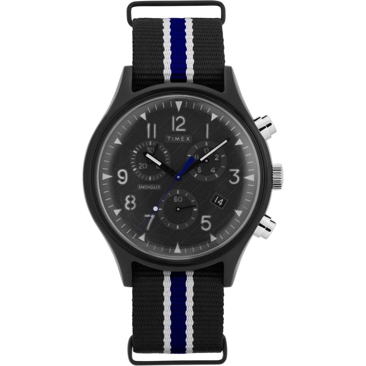 Timex Men&#39;s TW2T29700 MK1 Supernova Multicolored Fabric Watch