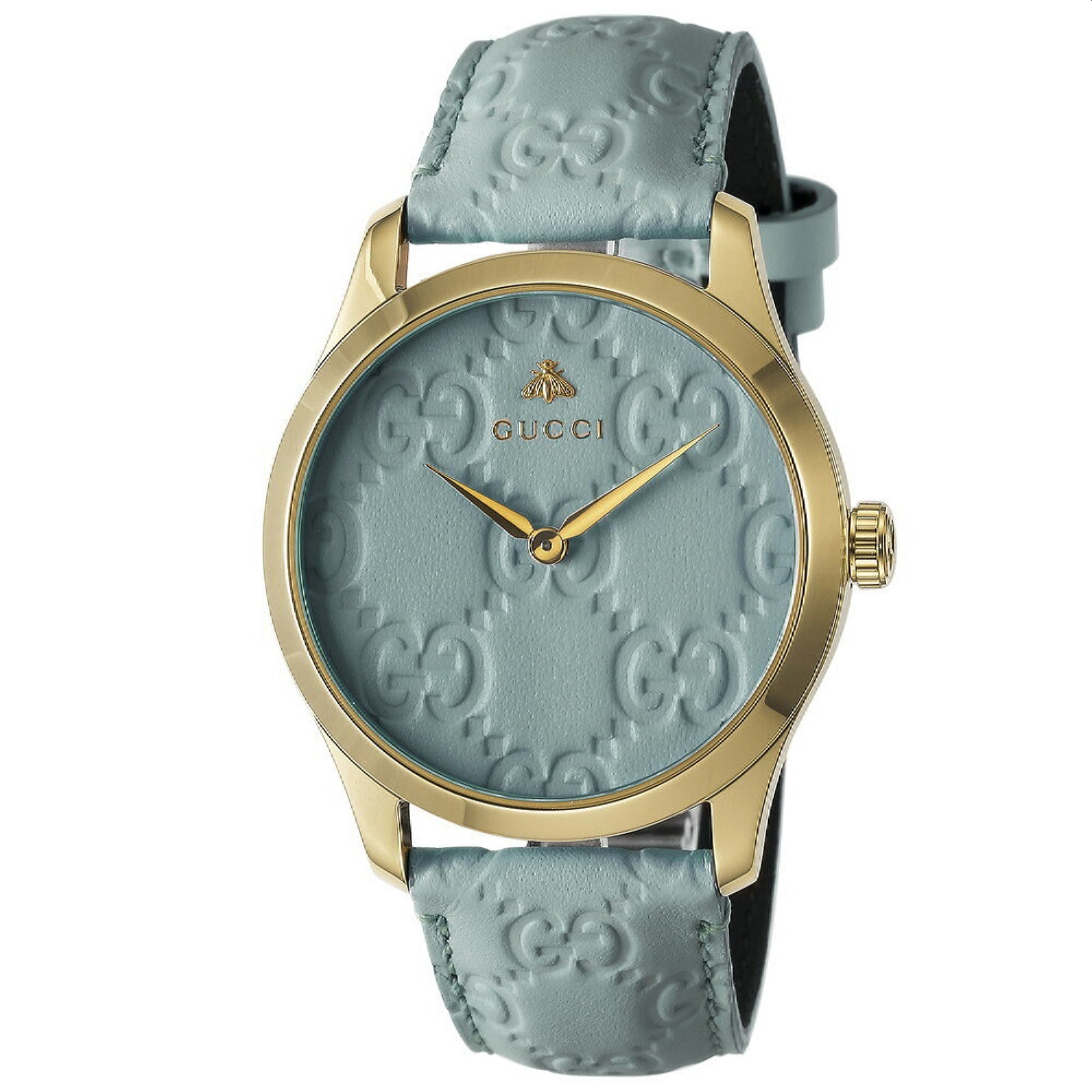 Gucci Women's YA1264038A G-Timeless Multicolored Leather Watch