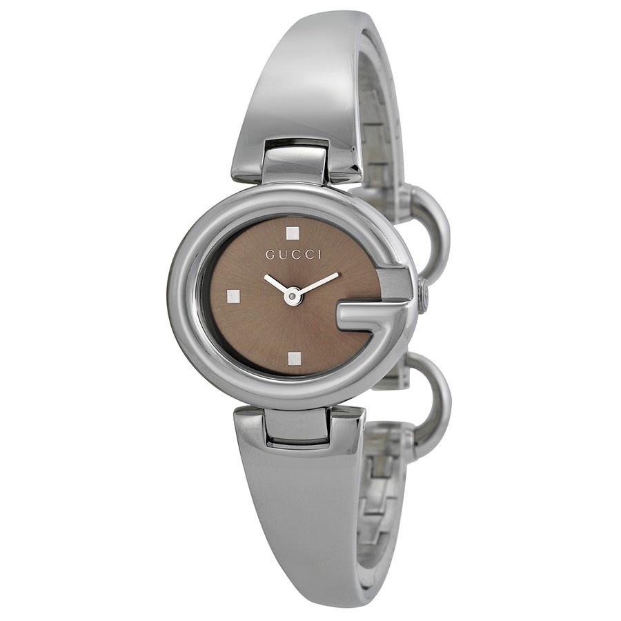 Gucci Women's YA134502 Guccissima Stainless Steel Watch - Bezali