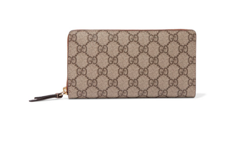 er der foretrækkes New Zealand Gucci COATED-CANVAS CONTINENTAL WALLET – Uberchique