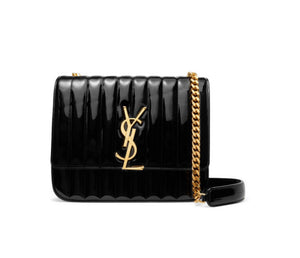 ysl vicky patent bag