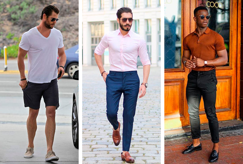 Blusa gola V: social e polo - Homens altos - Dicas da Nióbio