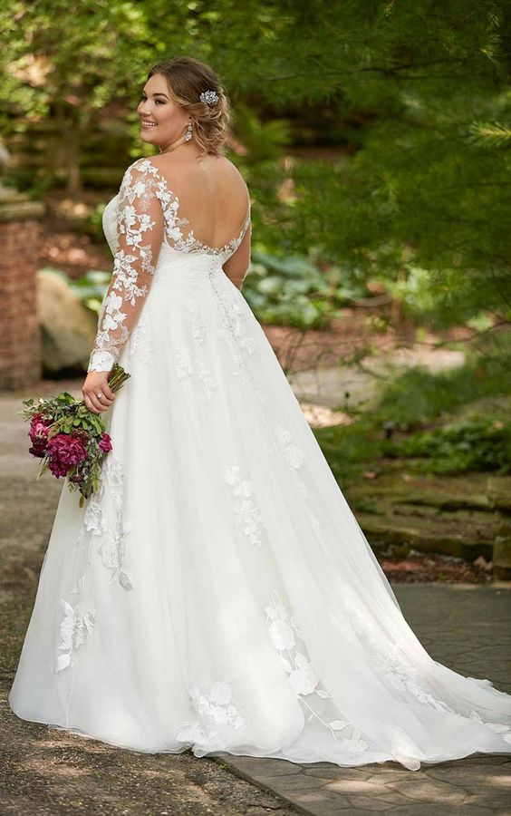 10 bellissimi abiti da sposa per spose taglie forti: abiti da sposa per donne curvy