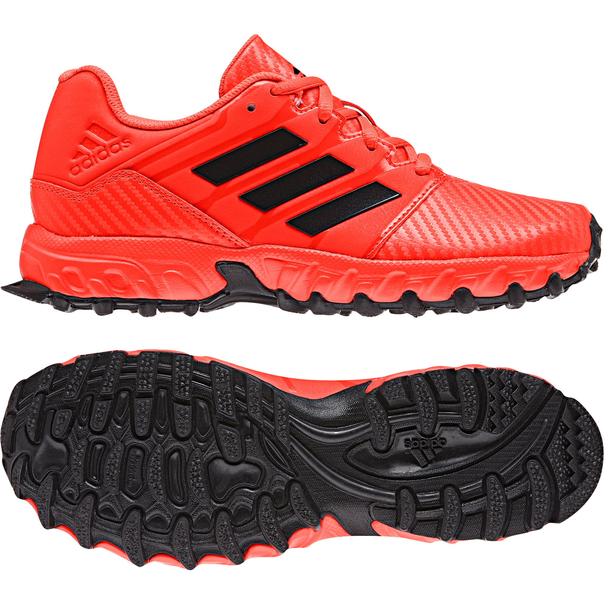 adidas red hockey shoes