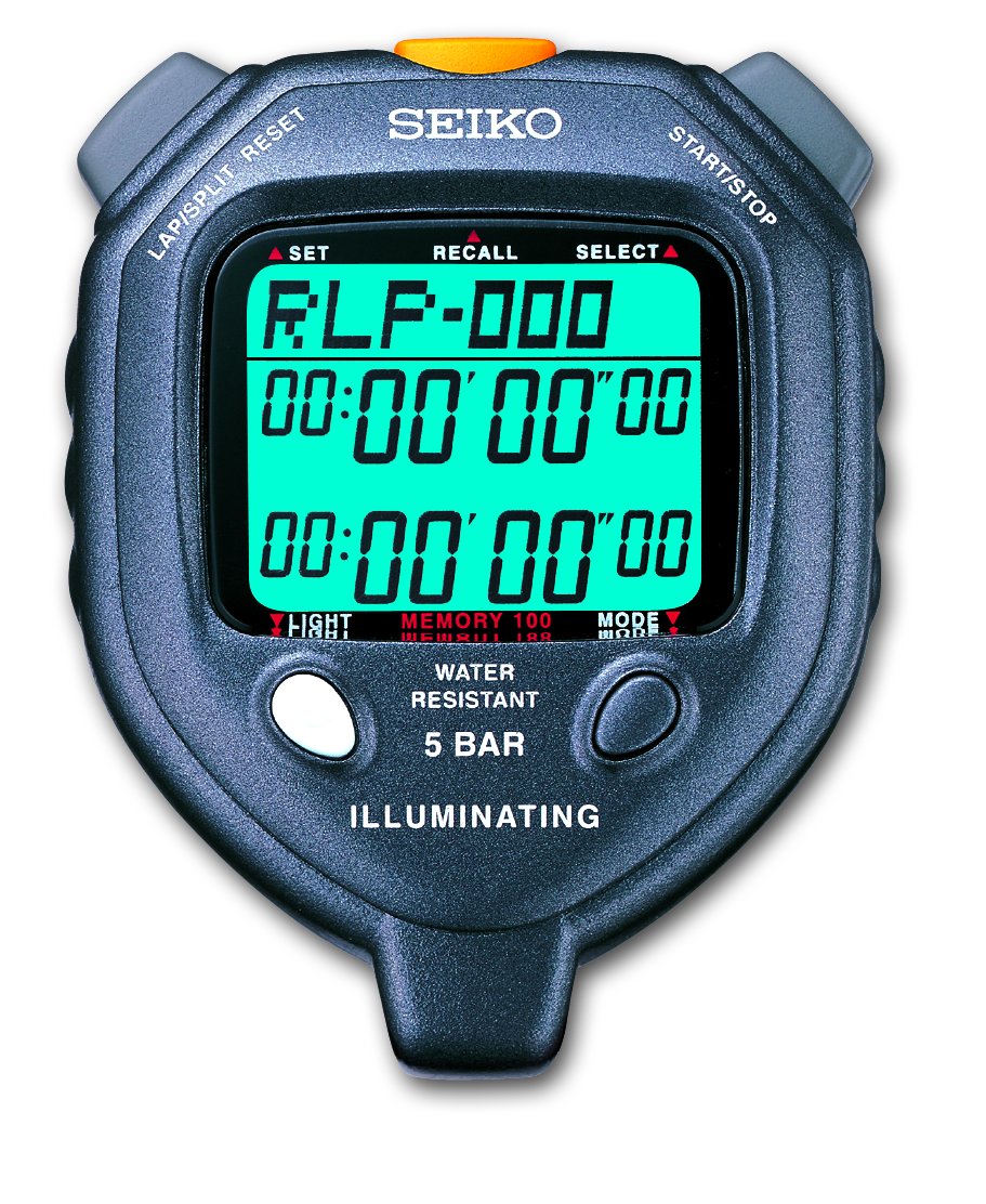 SEIKO S058 - LED Light 100 Memory Stopwatch | SEIKO & Ultrak Timing from CEI