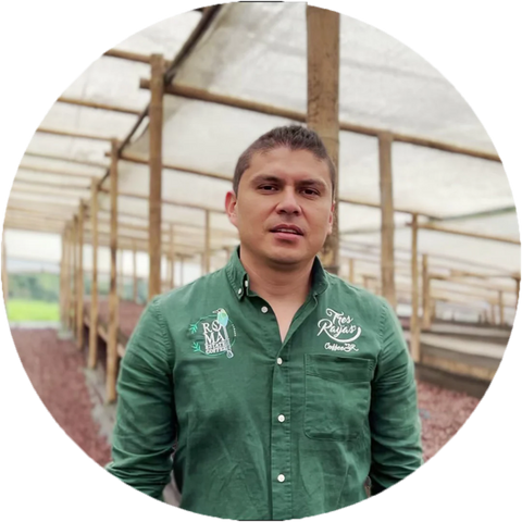 Coffee producer from Colombia, Emmanuel Enciso