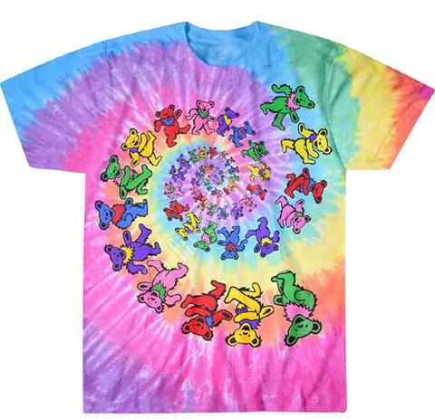 About tie-dye shirts, India and how everything (as always, in a mystery way) connect to the Grateful Dead band
