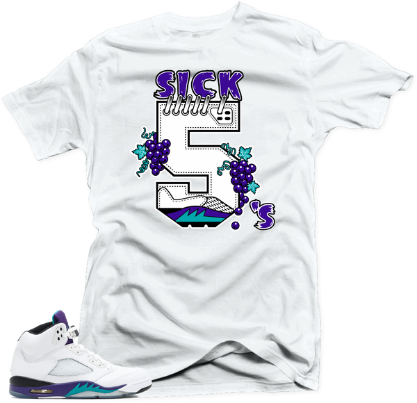 jordan 5 fresh prince shirt