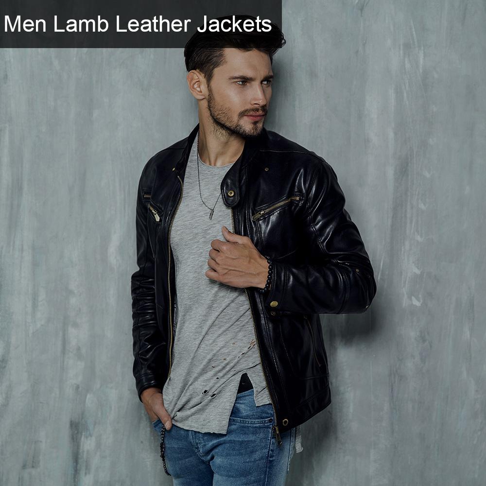 Ｐｒｅｍｉｕｍ Ｌｉｎｅ Matin Kim Leather Jacket Italy Lamb Skin