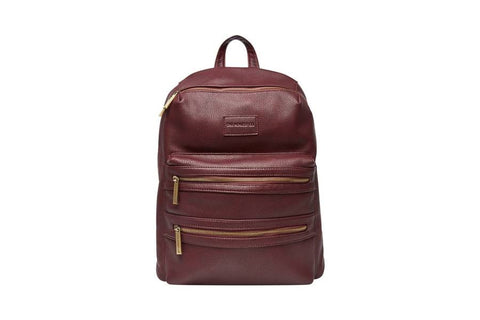 City' Faux Leather Backpack