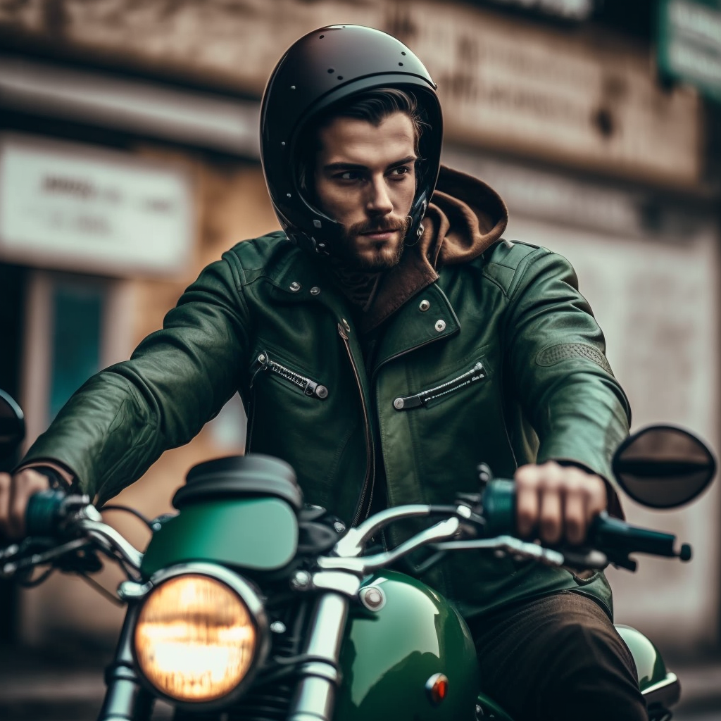 Try These Men's Green Leather Jacket Outfits For an Elevated Look