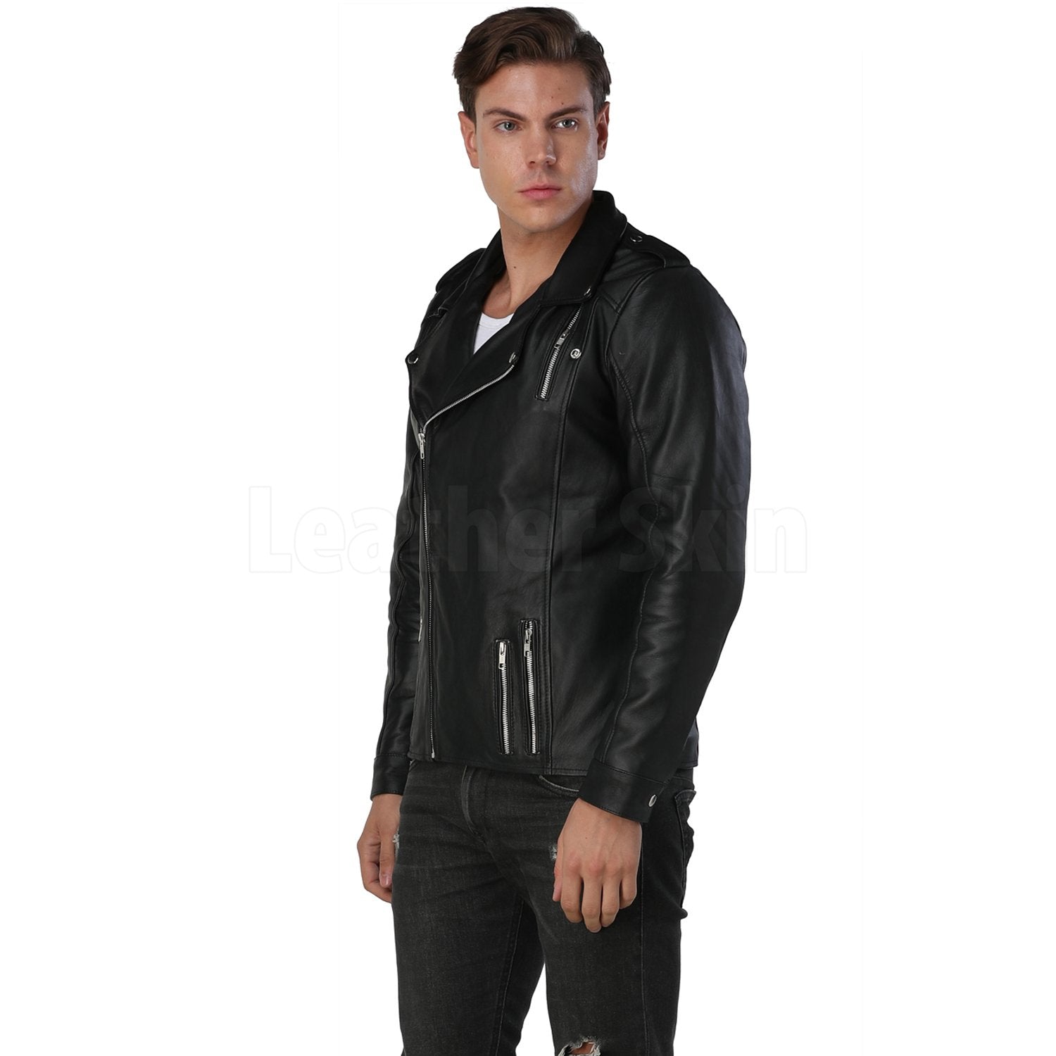 Decent Black Leather Jacket