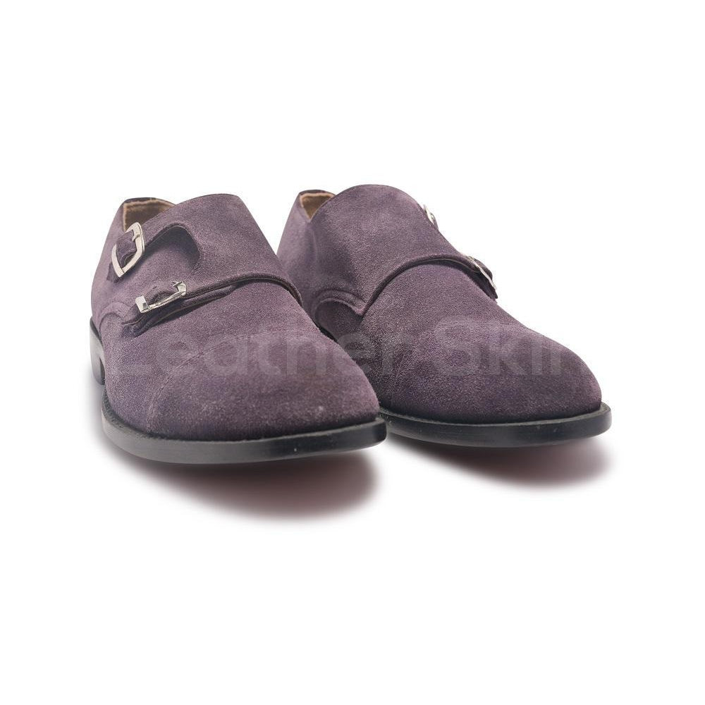 mens purple suede shoes