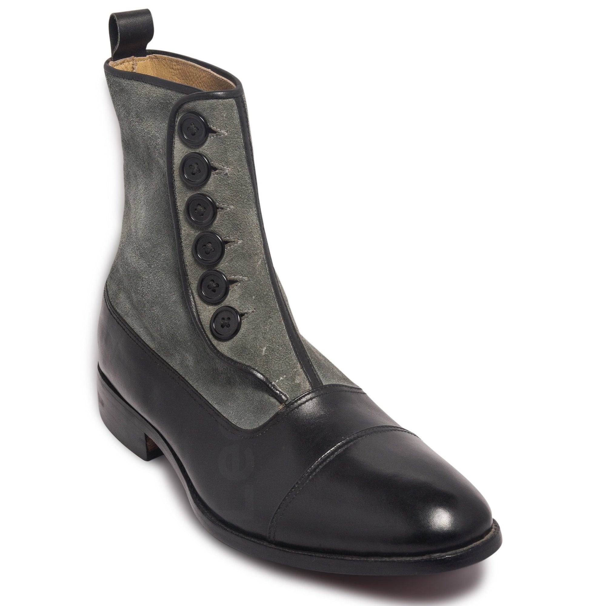 two tone mens dress boots