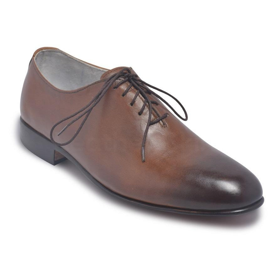 formal leather shoes with laces
