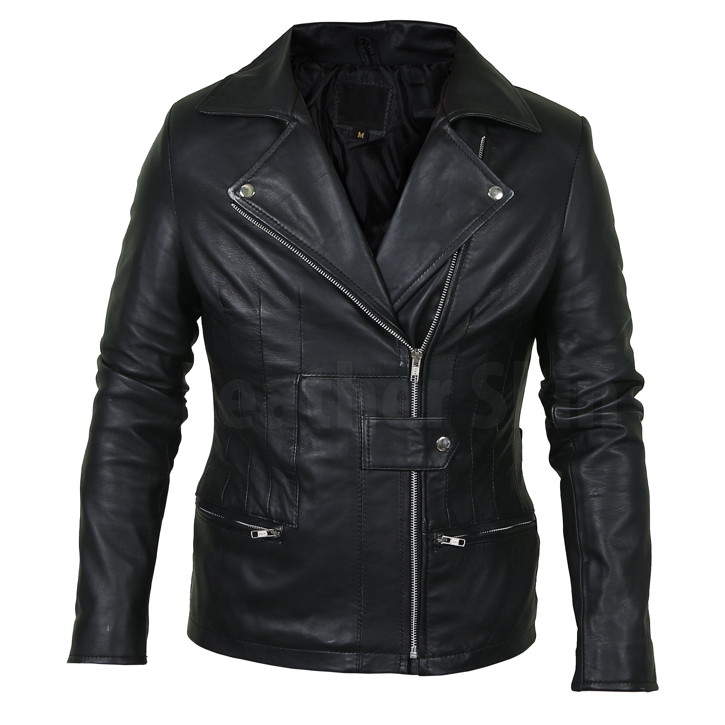 Classy Black Brando Genuine Leather Jacket