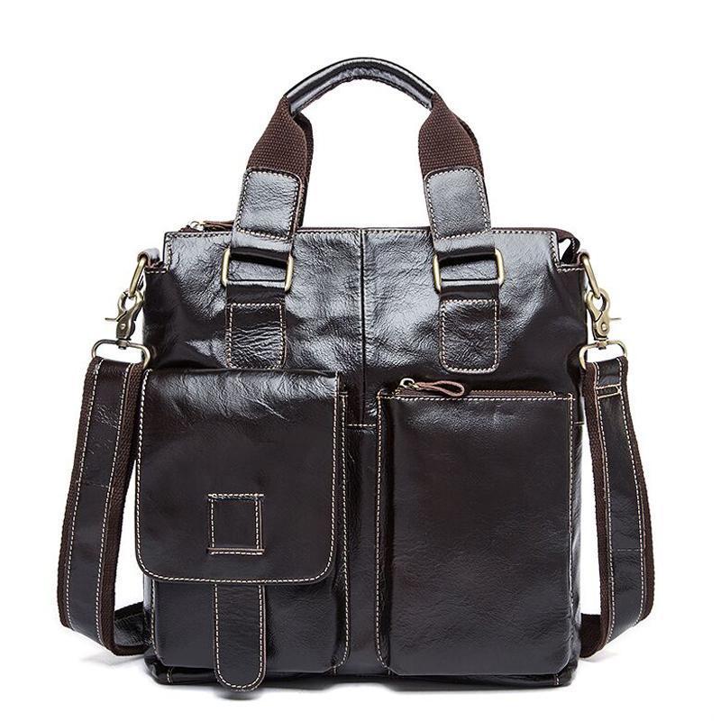 High Quality Leather Tote Shoulder Business Bag for Any Formal Occasion