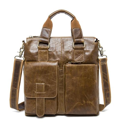 High Quality Leather Tote Shoulder Business Bag for Any Formal Occasion