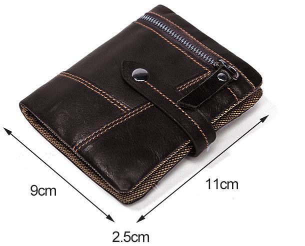Men Premium Quality Trendy and Chic Genuine Leather Male Purse Wallet ...