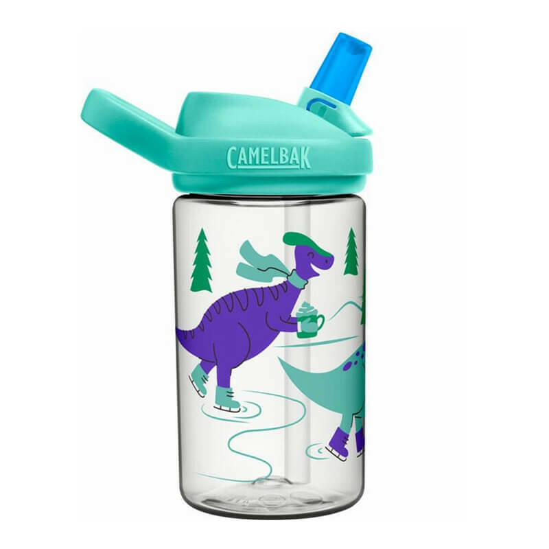 CamelBak Kids Eddy Water Bottle, 0.4 L, Elephant Love 