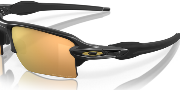 FLAK  XL - Matte Black frame / Prizm Rose Gold Polarized Lens – Throwing  Shade Sports