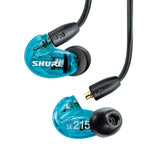 Shure SE215SPE-A Special Edition Single Microdriver Sound Isolating Earphone, Blue