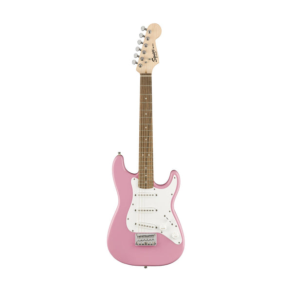 squier pink electric guitar