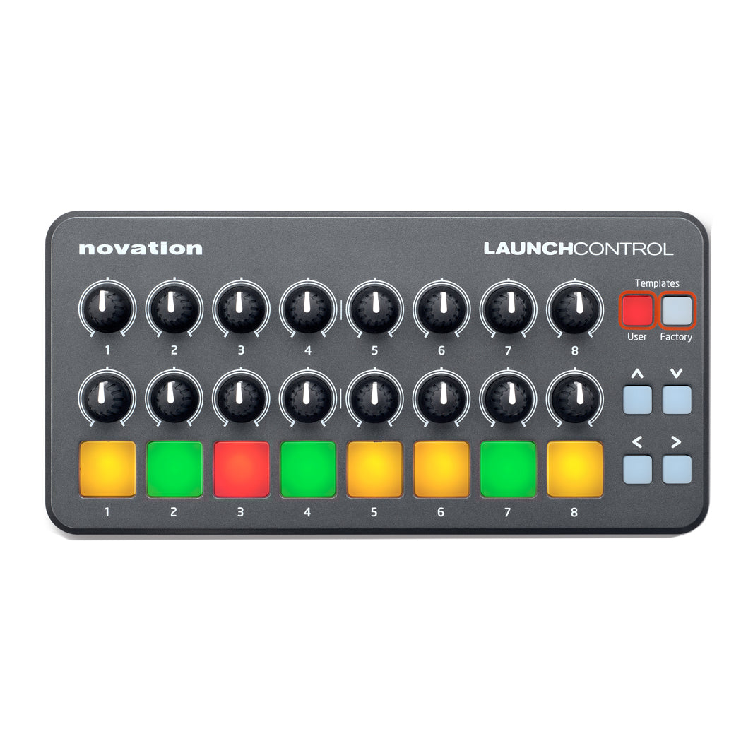 novation launchcontrol select buttons not working