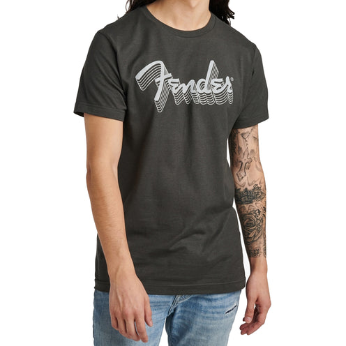 Fender Reflective Ink T-Shirt, Charcoal