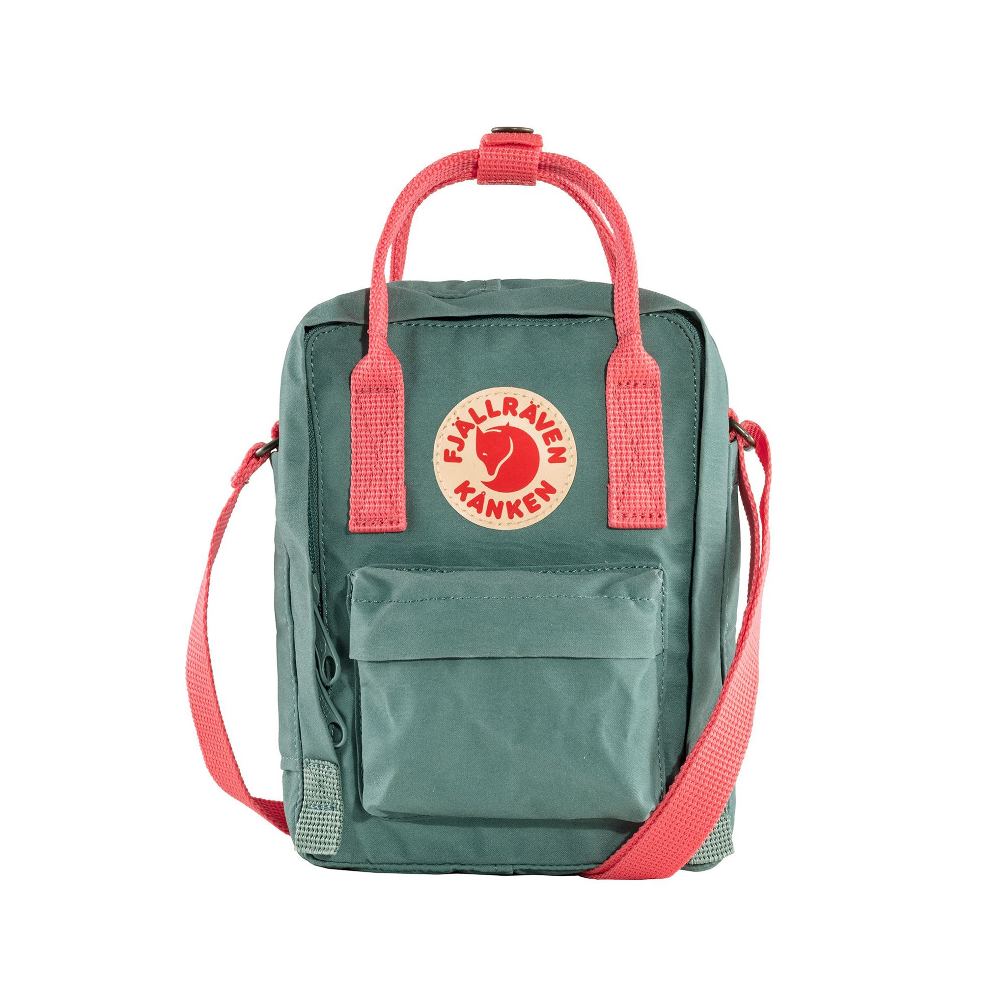 fjallraven kanken green and pink