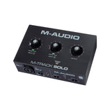 M-Audio M-Track Solo 2-in 2-out USB Audio Interface with 01 Mic Preamp