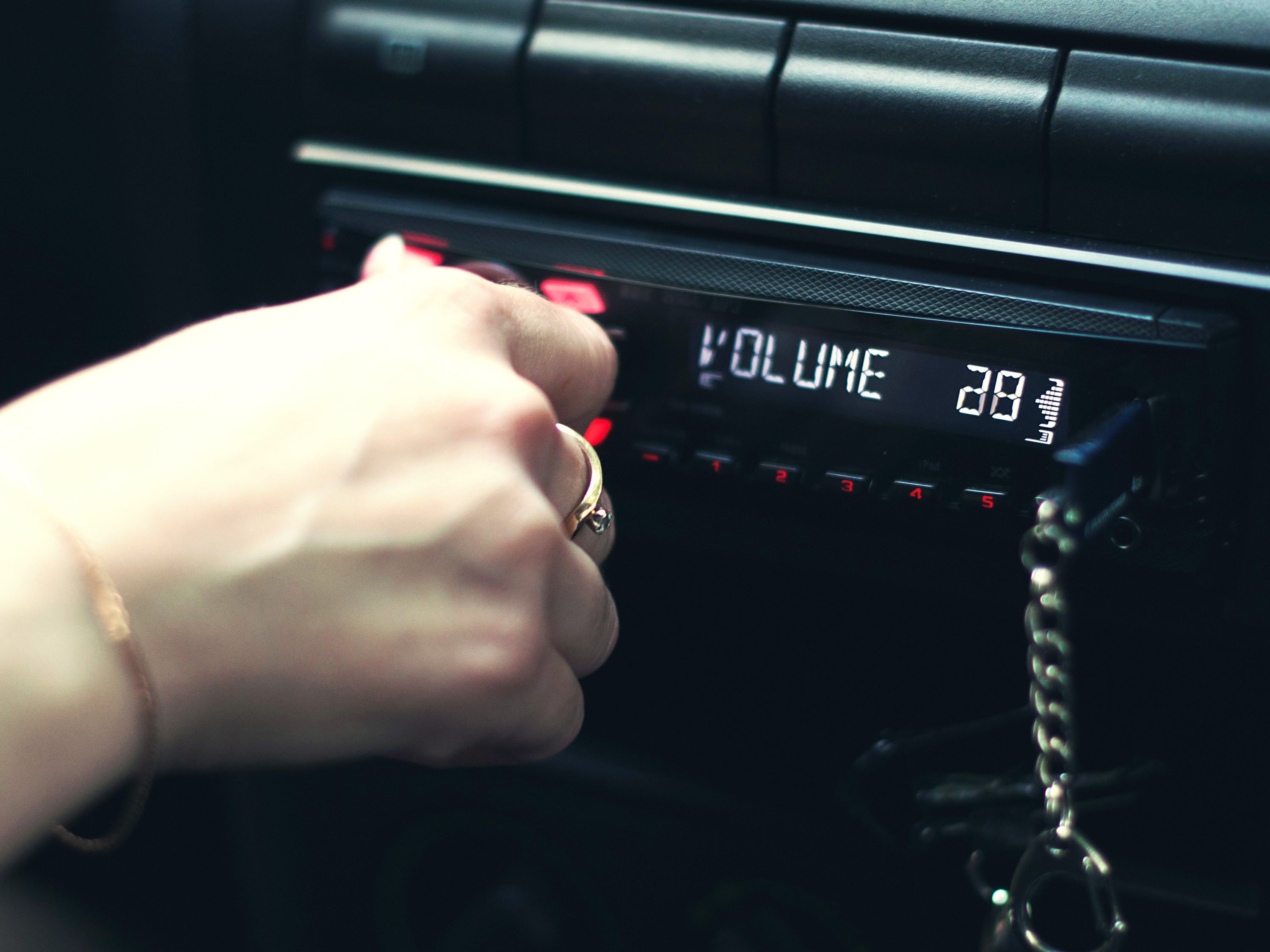 Turn down music. Turn Music down. Turn down the Radio. Turn off the Music. Turn on/off the Radio.