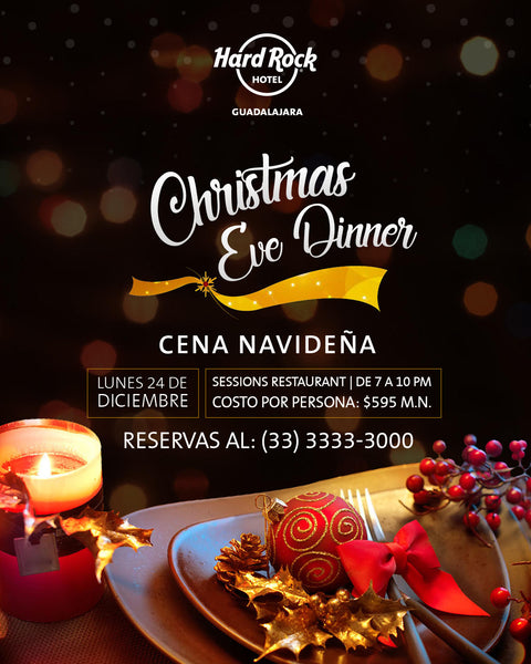 Acordes navideños llegan a la cocina del Hard Rock Hotel Guadalajara