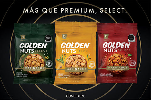 GOLDEN NUTS SELECT, LA APUESTA INNOVADORA Y GOURMET DE BARCEL