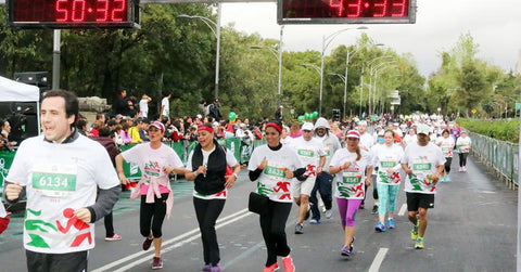 PARTICIPAN MÁS DE 5,000 PERSONAS EN LA CARRERA NACIONAL “MOVIENDO A MÉXICO POR TU SALUD”