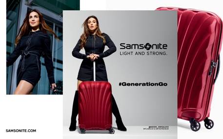 Samsonite lanza #GenerationGo