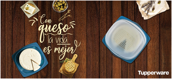 Consérvalos en su punto gracias a la nueva Tupper Quesera de Tupperware®   